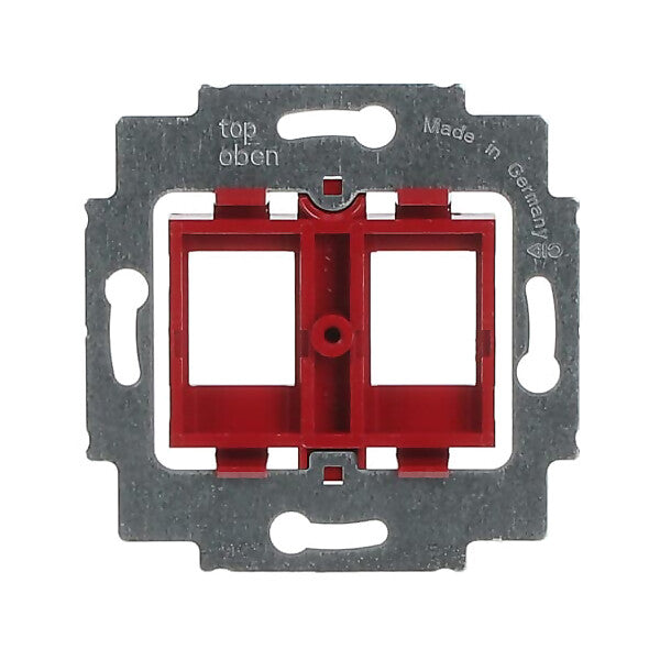 Busch-Jaeger Tragring f.Modular-Jack roter Sockel 1812